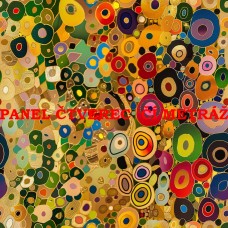 Látkový panel  či metráž kolekce KLIMT ART  319-555