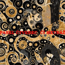 Látkový panel  či metráž kolekce KLIMT ART  319-556