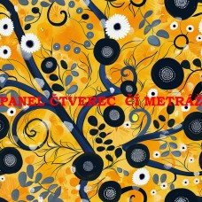 Látkový panel  či metráž kolekce KLIMT ART  319-562