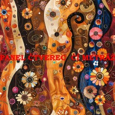 Látkový panel  či metráž kolekce KLIMT ART  319-569