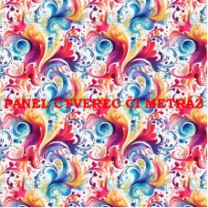 Látkový panel či metráž kolekce PAISLEY 319-58 Látkový panel či metráž kolekce PAISLEY 319-58