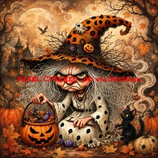 Látkový panel  kolekce  HALLOWEEN 331-110