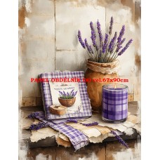 Látkový panel kolekce LEVANDULE 332-412 Látkový panel kolekce LEVANDULE 332-412