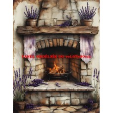 Látkový panel kolekce LEVANDULE 332-428 Látkový panel kolekce LEVANDULE 332-428