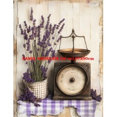 Látkový panel  kolekce LEVANDULE 332-455