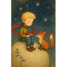 Látkový panel MALÝ PRINC  340-238