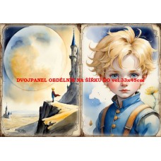 Látkový dvojpanel MALÝ PRINC  340-79