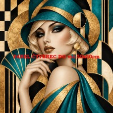 Látkový panel kolekce ART DECO 348-1337 Látkový panel kolekce ART DECO 348-1337