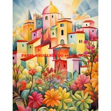 Látkový panel  kolekce ART 348-49