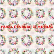 Látkový panel či metráž kolekce VELIKONOČNÍ 349-104 Látkový panel či metráž kolekce VELIKONOČNÍ 349-104