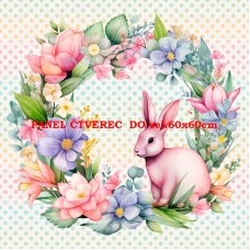 Látkový panel - kolekce VELIKONOČNÍ 349-107 Látkový panel - kolekce VELIKONOČNÍ 349-107