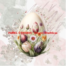 Látkový panel - kolekce VELIKONOČNÍ 349-115 Látkový panel - kolekce VELIKONOČNÍ 349-115