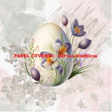 Látkový panel - kolekce VELIKONOČNÍ 349-121 Látkový panel - kolekce VELIKONOČNÍ 349-121