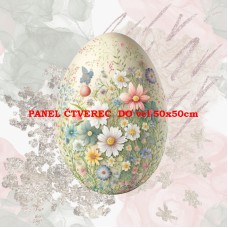 Látkový panel - kolekce VELIKONOČNÍ 349-132 Látkový panel - kolekce VELIKONOČNÍ 349-132