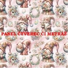 Látkový panel či metráž kolekce VELIKONOČNÍ 349-34 Látkový panel či metráž kolekce VELIKONOČNÍ 349-34