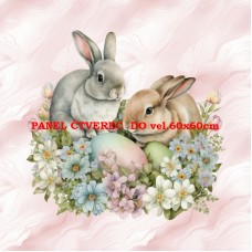 Látkový panel - kolekce VELIKONOČNÍ 349-77 Látkový panel - kolekce VELIKONOČNÍ 349-77
