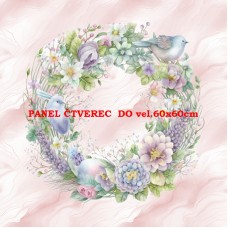 Látkový panel - kolekce VELIKONOČNÍ 349-81 Látkový panel - kolekce VELIKONOČNÍ 349-81