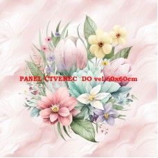 Látkový panel - kolekce VELIKONOČNÍ 349-84 Látkový panel - kolekce VELIKONOČNÍ 349-84