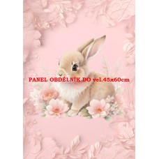 Látkový panel - kolekce VELIKONOČNÍ 349-99 Látkový panel - kolekce VELIKONOČNÍ 349-99