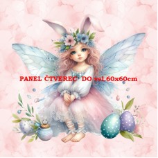 Látkový panel - kolekce VELIKONOČNÍ 349-255 Látkový panel - kolekce VELIKONOČNÍ 349-255