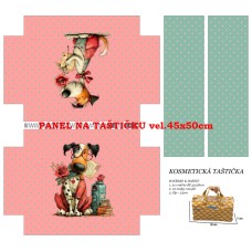 Panel na taštičku  - 357d-1168