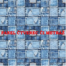 Látkový panel  či metráž kolekce DENIM  369-197