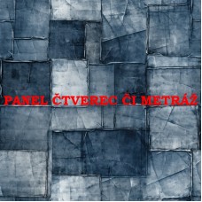 Látkový panel či metráž kolekce DENIM 369-23 Látkový panel či metráž kolekce DENIM 369-23
