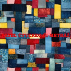 Látkový panel či metráž kolekce DENIM 369-28 Látkový panel či metráž kolekce DENIM 369-28