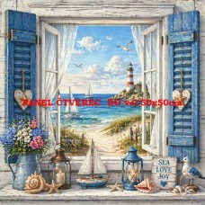 Látkový panel  kolekce  NA PLÁŽI 375-294