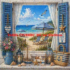 Látkový panel  kolekce  NA PLÁŽI 375-298