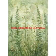 Látkový panel kolekce MAGICKÝ LES 399-14