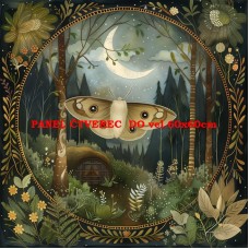 Látkový panel  kolekce MAGICKÝ LES   399-33