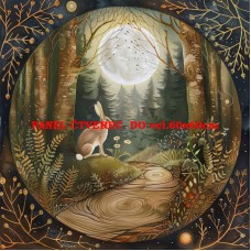 Látkový panel  kolekce MAGICKÝ LES   399-35