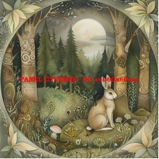 Látkový panel  kolekce MAGICKÝ LES   399-37