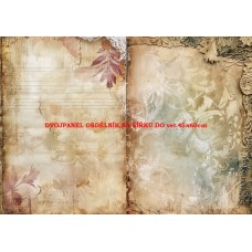 Látkový dvojpanel - kolekce MAGICKÝ LES 399-54