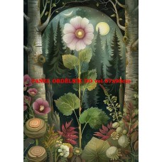 Látkový panel kolekce MAGICKÝ LES 399-67