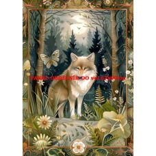 Látkový panel kolekce MAGICKÝ LES 399-7