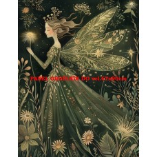 Látkový panel kolekce MAGICKÝ LES - MYSTICKÉ VÍLY  399-74