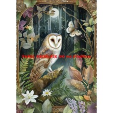 Látkový panel kolekce MAGICKÝ LES 399-9