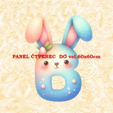 Látkový panel kolekce PÍSMENA VELIKONOCE 424-278