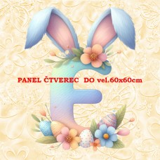 Látkový panel kolekce PÍSMENA VELIKONOCE 424-281