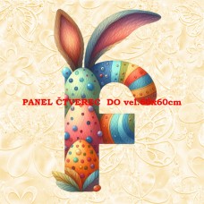 Látkový panel kolekce PÍSMENA VELIKONOCE 424-282