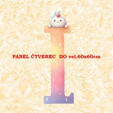 Látkový panel kolekce PÍSMENA VELIKONOCE 424-285