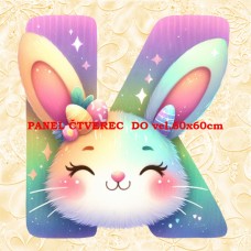 Látkový panel kolekce PÍSMENA VELIKONOCE 424-287