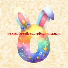 Látkový panel kolekce PÍSMENA VELIKONOCE 424-291