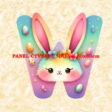 Látkový panel kolekce PÍSMENA VELIKONOCE 424-299