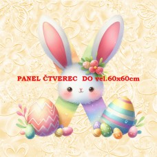 Látkový panel kolekce PÍSMENA VELIKONOCE 424-300