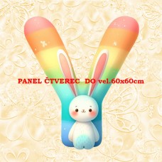 Látkový panel kolekce PÍSMENA VELIKONOCE 424-301