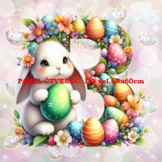 Látkový panel kolekce PÍSMENA VELIKONOCE 424-305