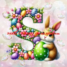 Látkový panel kolekce PÍSMENA VELIKONOCE 424-322 Látkový panel kolekce PÍSMENA VELIKONOCE 424-322